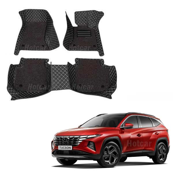 Hyundai Tucson (2022 Onwards) Luxury Quality 7D Floor Mats