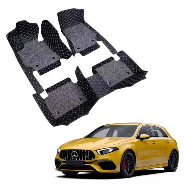 Mercedes Benz A45 S Premium 7D Floor Mats - 4 Colour Options