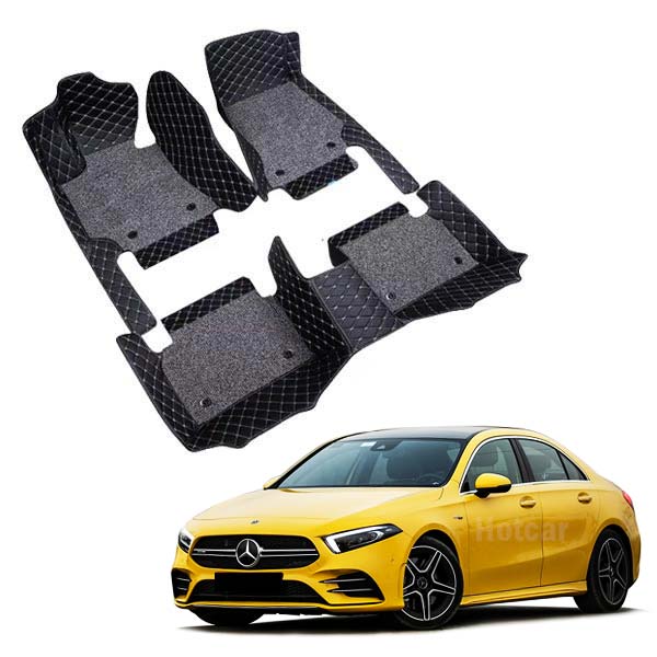 Mercedes Benz A35 Premium 7D Floor Mats - 4 Colour Options