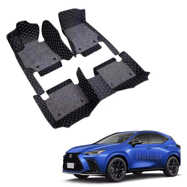 Lexus NX 350H Premium 7D Floor Mats - 4 Colour Options