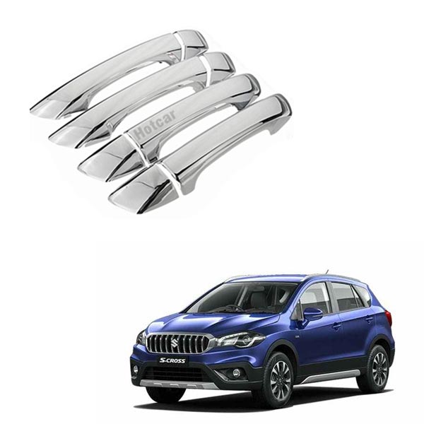 Maruti S-Cross Chrome Handle Covers - Set of 4 Pieces