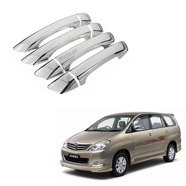 Toyota Innova (2005 to 2015) Chrome Handle Covers - Set of 4 Pieces