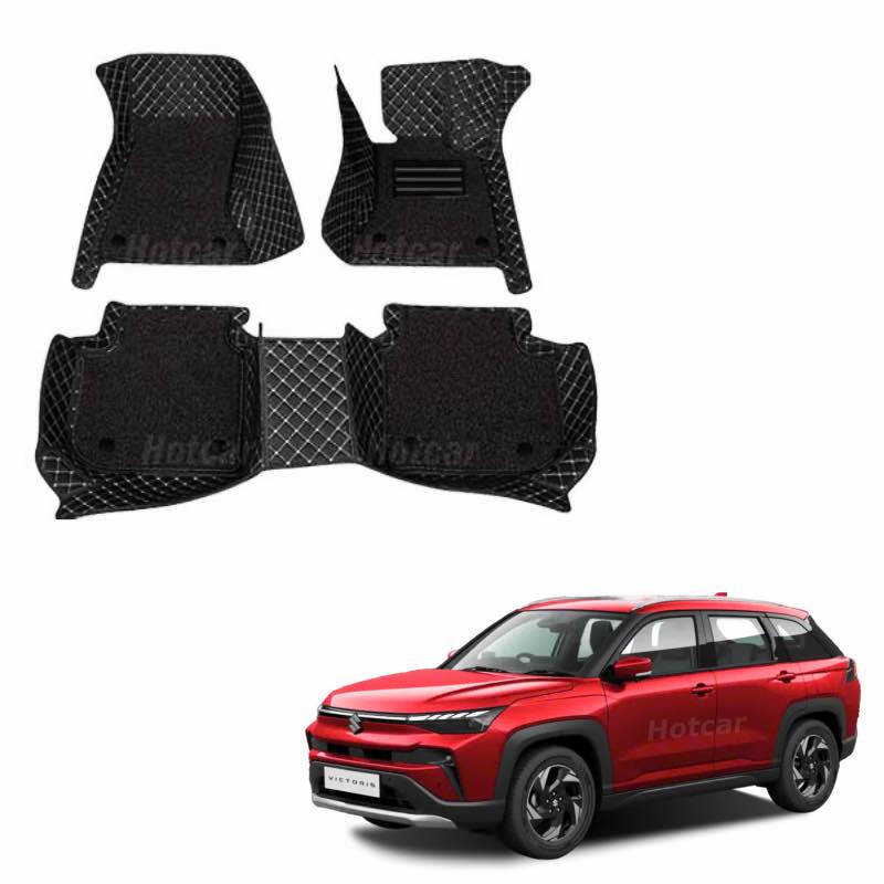 Maruti Victoris Luxury Quality 7D Floor Mats