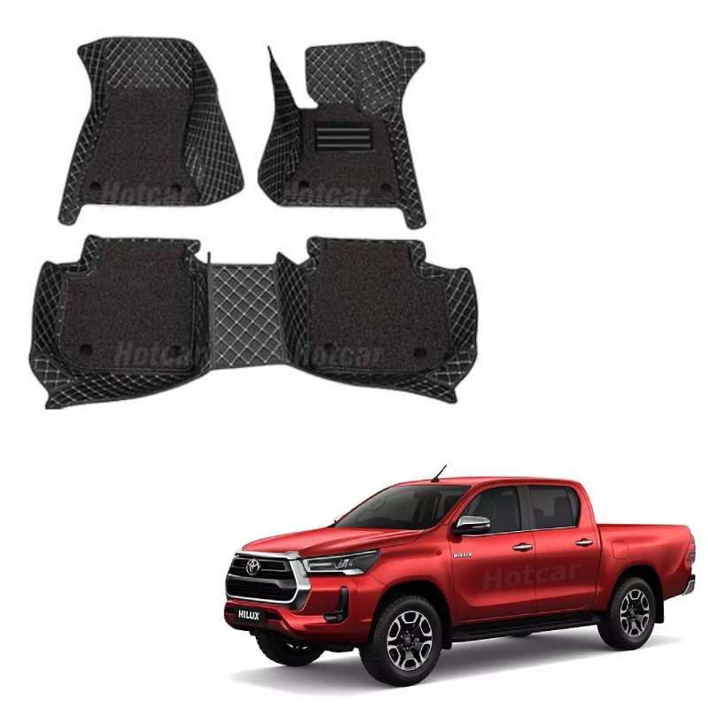 Toyota Hilux Luxury Quality 7D Floor Mats