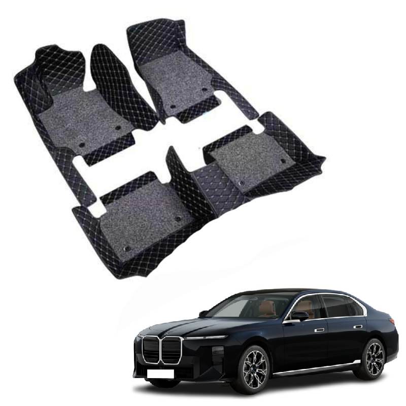 BMW i7 Premium 7D Floor Mats - 4 Colour Options