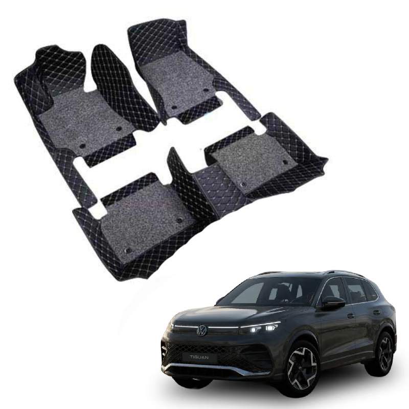 Volkswagen Tiguan R-Line Premium 7D Floor Mats - 4 Colour Options