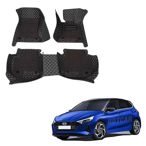 Hyundai i20 (2020 onwards) Luxury Quality 7D Floor Mats