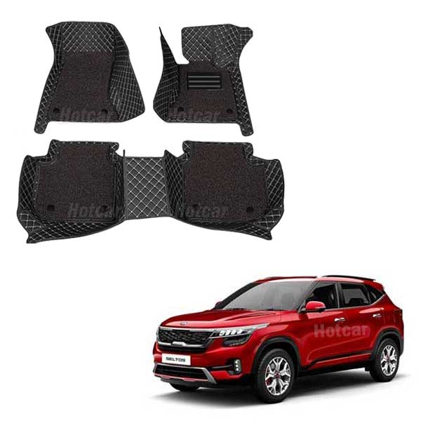 Kia Seltos Luxury Quality 7D Floor Mats