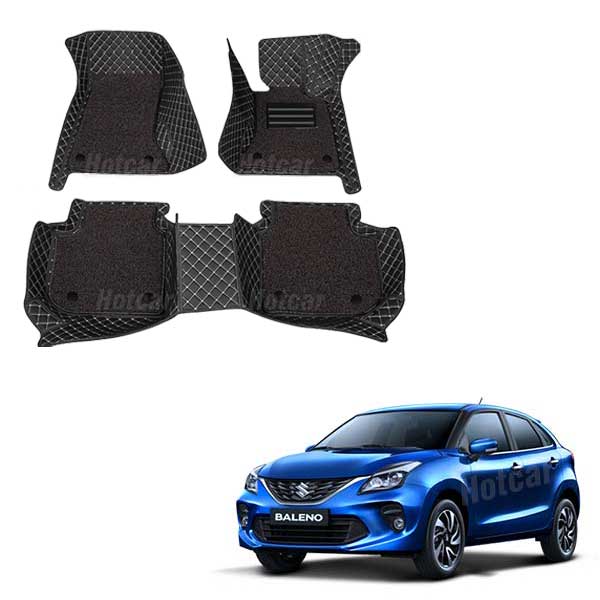 Maruti Baleno Luxury Quality 7D Floor Mats