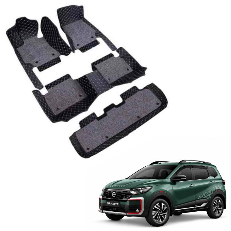Nissan Gravite Premium 7D Floor Mats - 4 Colour Options