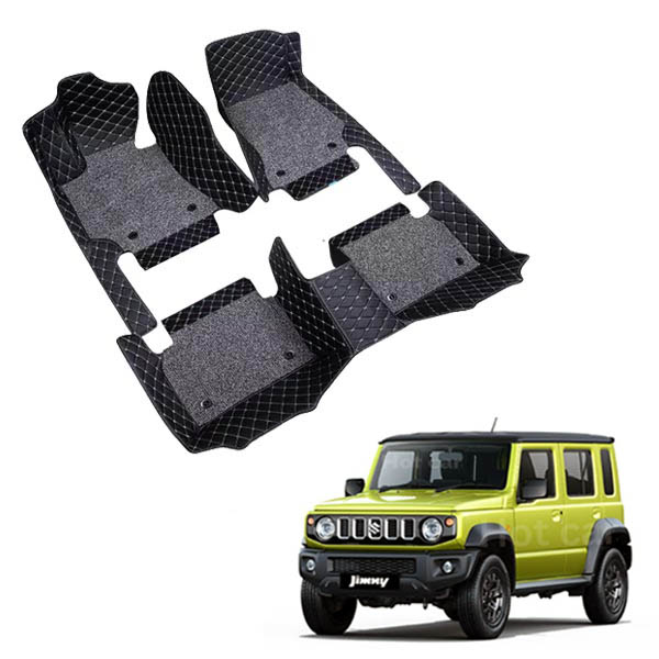 Maruti Jimny Premium 7D Floor Mats - 4 Colour Options