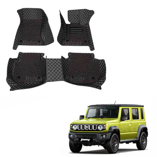 Maruti Jimny Luxury Quality 7D Floor Mats