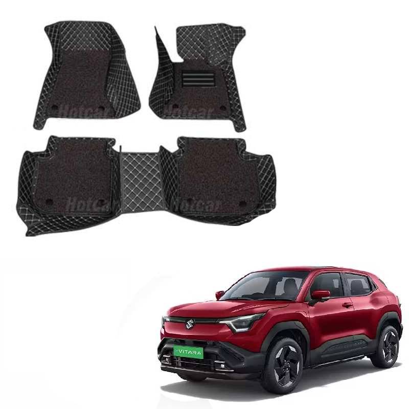 Maruti Suzuki e Vitara Luxury Quality 7D Floor Mats