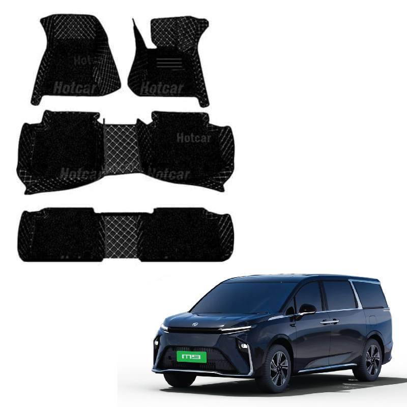 MG M9 Luxury Quality 7D Floor Mats