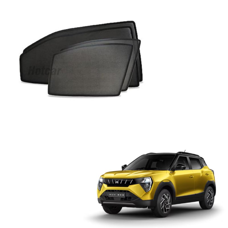 Mahindra 3XO (3X0) Half Cut Z Black Sunshades