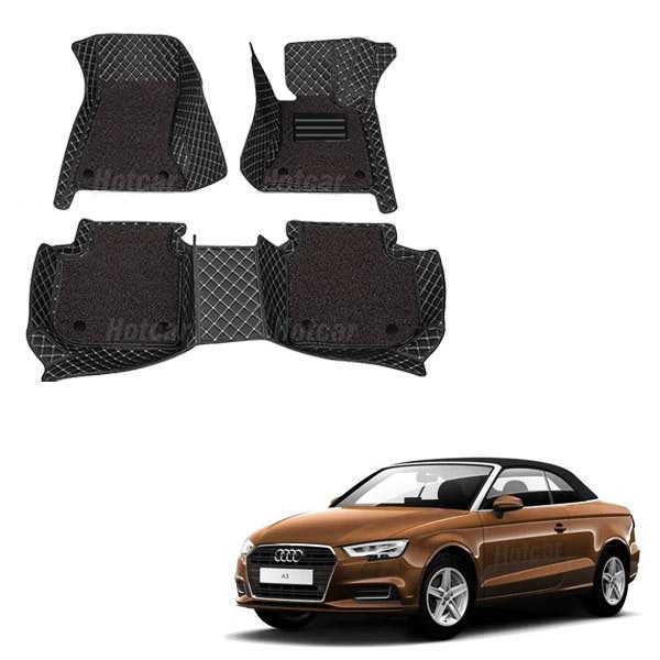 Audi A3 Cabriolet Luxury Quality 7D Floor Mats