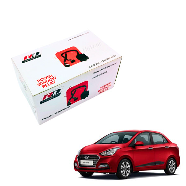 Hyundai Xcent Automatic Power Windows Roll Up Relay Kit (RD)