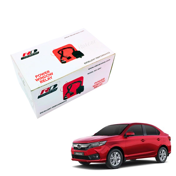 Honda Amaze (2018 Onwards) Automatic Power Windows Roll Up Relay Kit (RD)
