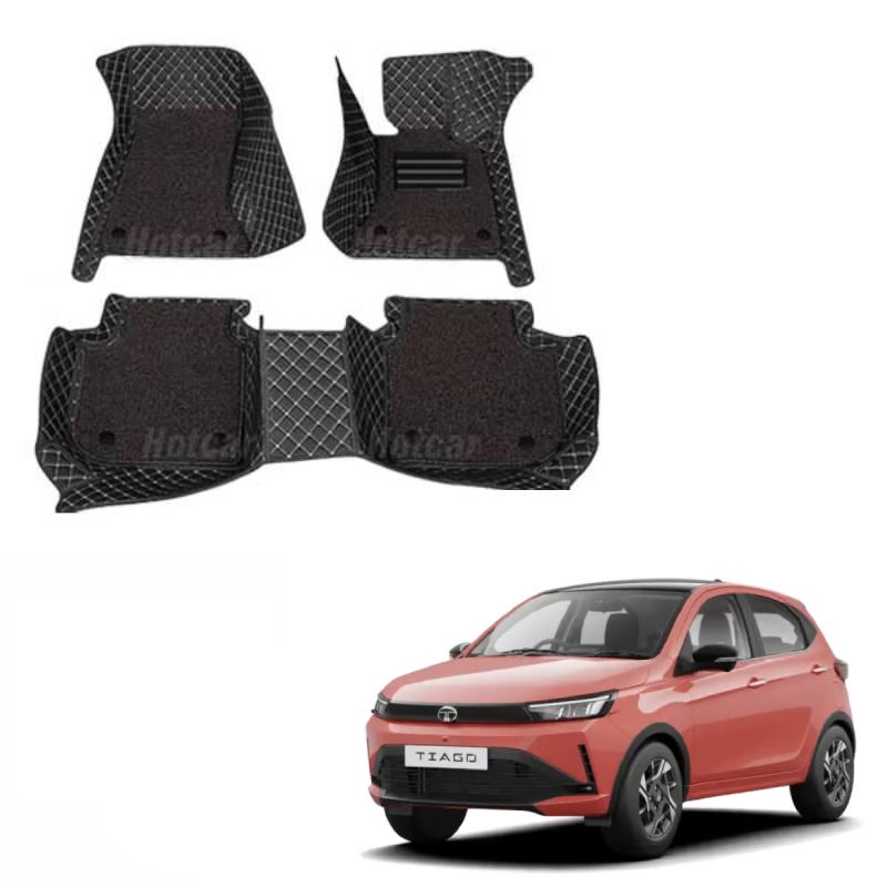 Tata Tiago (2026 Onwards) Luxury Quality 7D Floor Mats