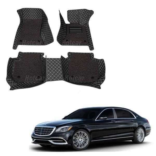 Mercedes Benz S-560 Maybach (2019 onwards) Luxury Quality 7D Floor Mats