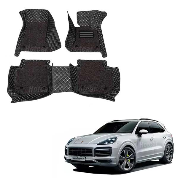 Porsche Cayenne (2017 Onwards) Luxury Quality 7D Floor Mats