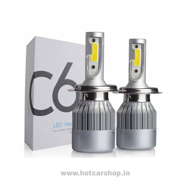Generic C6 LED Bulbs for Headlights & Fog Lights - Set of 2