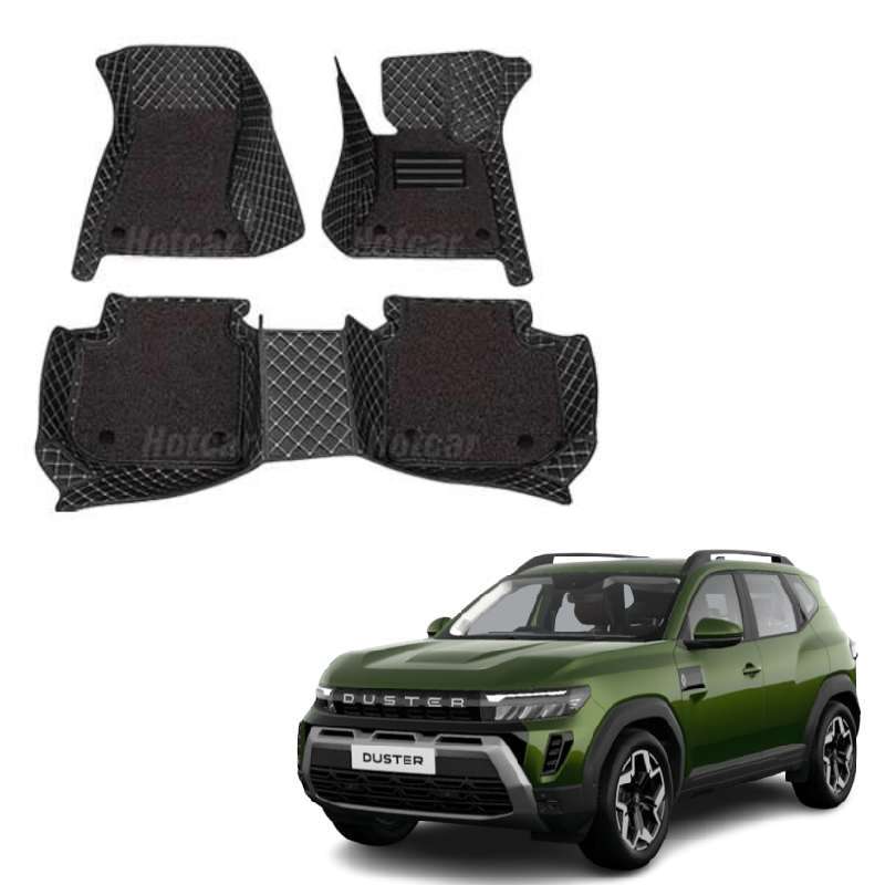 Renault Duster (2026 Onwards) Luxury Quality 7D Floor Mats
