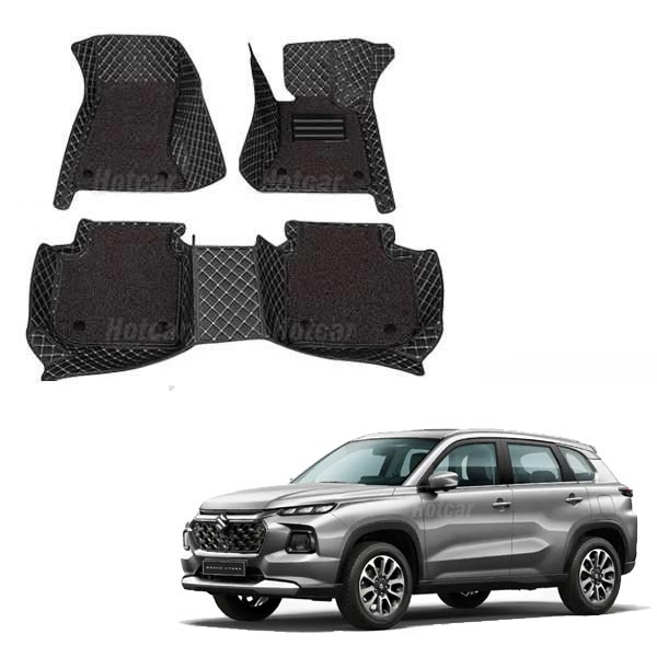 Maruti Grand Vitara Luxury Quality 7D Floor Mats