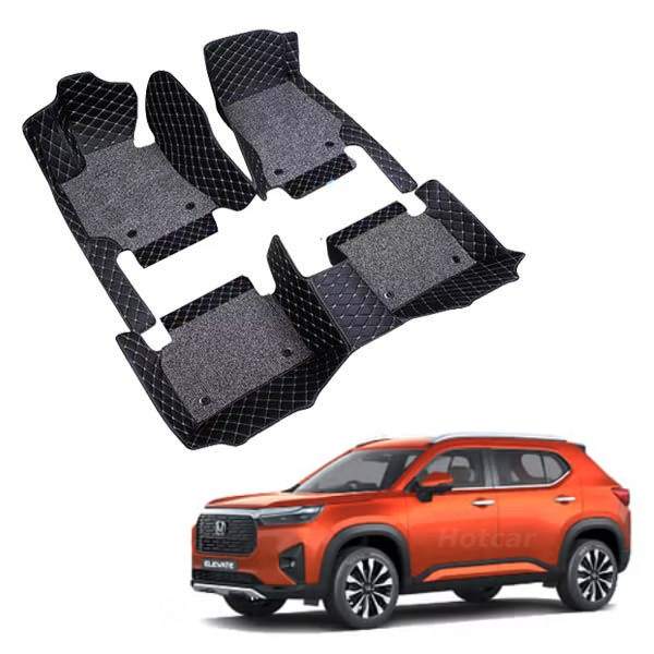 Honda Elevate Premium 7D Floor Mats - 4 Colour Options