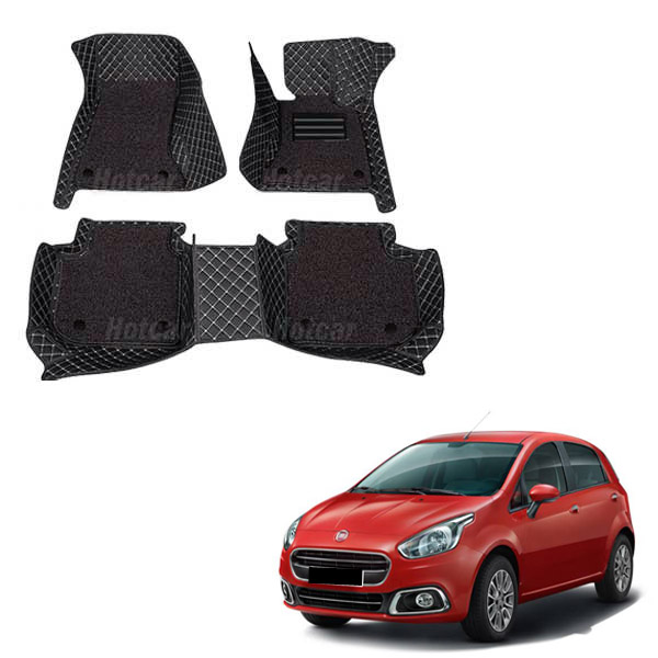 Fiat Punto Luxury Quality 7D Floor Mats