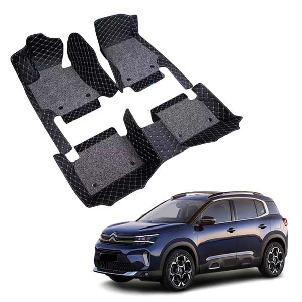 Citroen C5 Aircross Premium 7D Floor Mats - 4 Colour Options