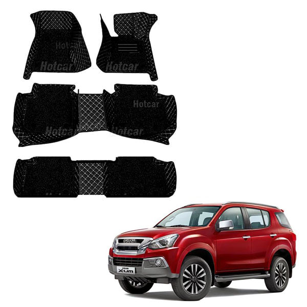 Isuzu MU-X Luxury Quality 7D Floor Mats