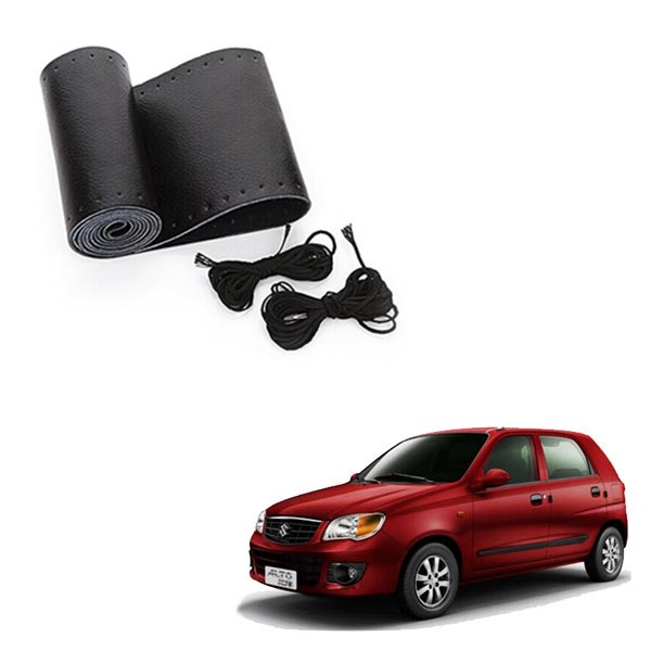 Maruti Alto K10 Type 1 - Generic Steering Cover - Stitchable Type