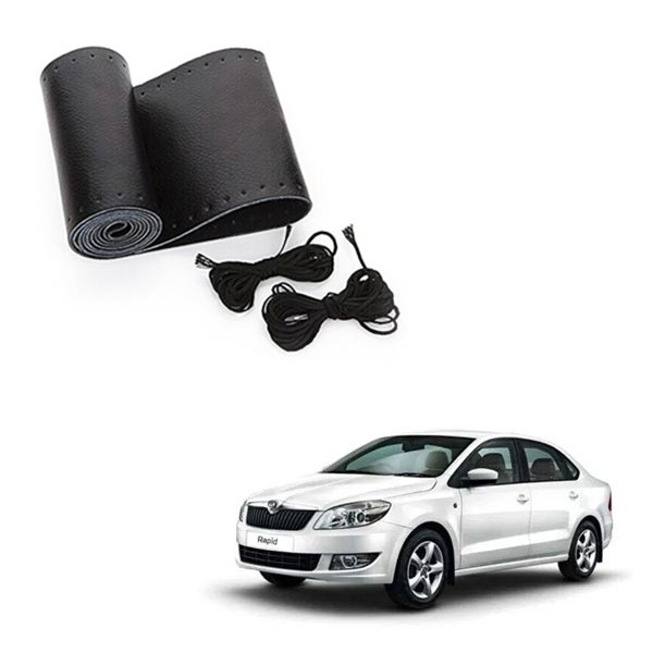 Skoda Rapid Type 1 - Generic Steering Cover - Stitchable Type