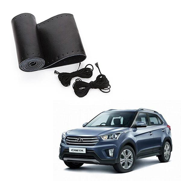 Hyundai Creta - Generic Steering Cover - Stitchable Type