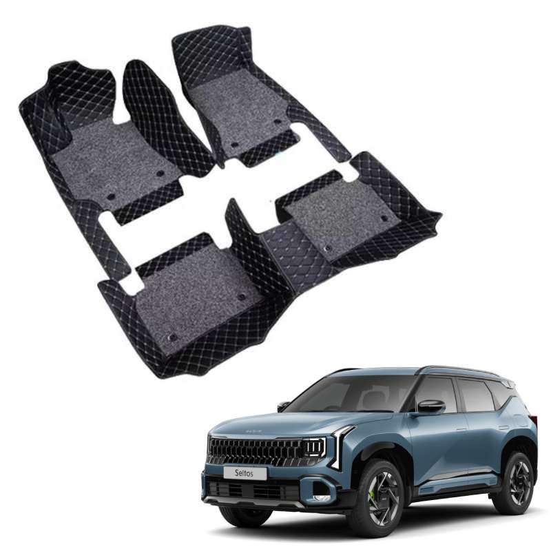 Kia Seltos (2026 Onwards) Premium 7D Floor Mats - 4 Colour Options