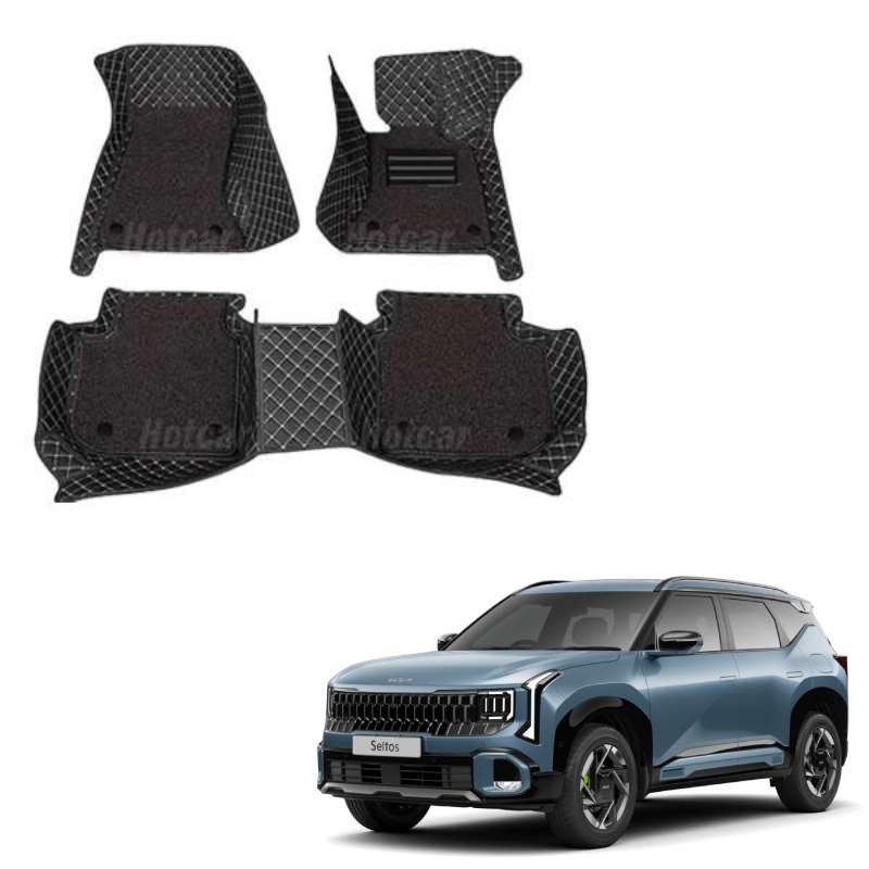 Kia Seltos (2026 Onwards) Luxury Quality 7D Floor Mats