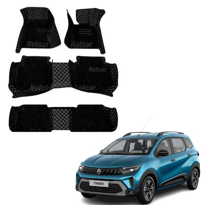 Renault Triber Luxury Quality 7D Floor Mats