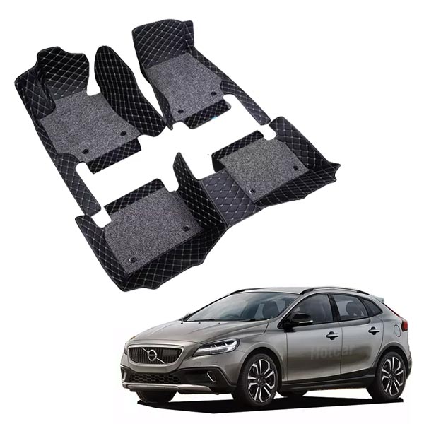 Volvo V40 Premium 7D Floor Mats - 4 Colour Options