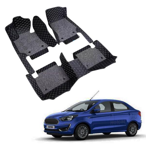 Ford Aspire Premium 7D Floor Mats - 4 Colour Options