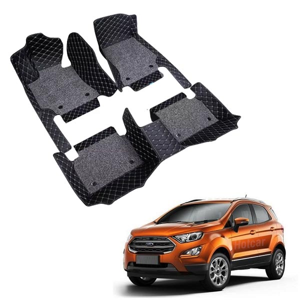 Ford Ecosport Premium 7D Floor Mats - 4 Colour Options