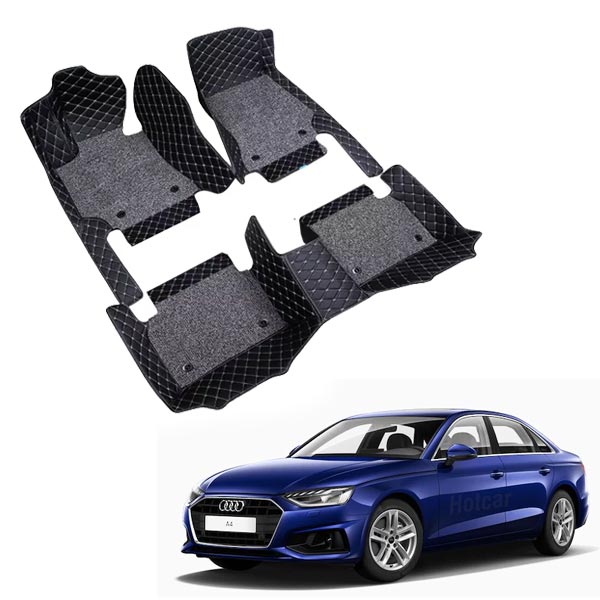 Audi A4 (2017 Onwards) Premium 7D Floor Mats - 4 Colour Options