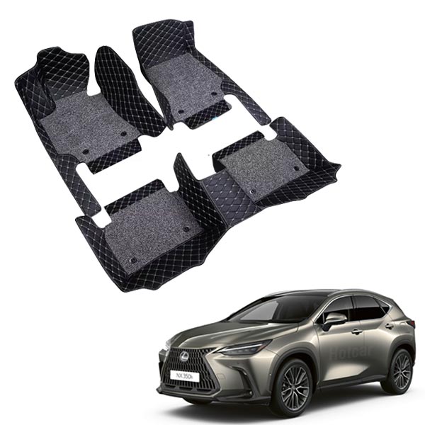Lexus NX300 (2019 Onwards) Premium 7D Floor Mats - 4 Colour Options