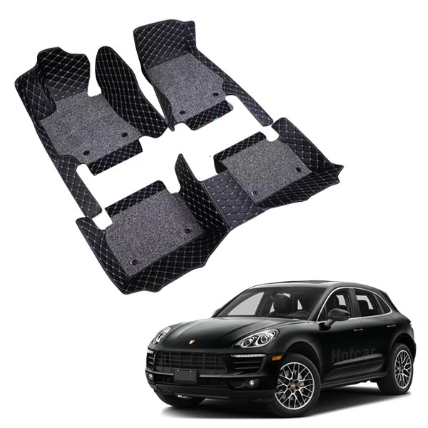 Porsche Macan Premium 7D Floor Mats - 4 Colour Options