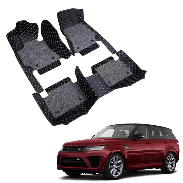 Range Rover Sport SVR Premium 7D Floor Mats - 4 Colour Options
