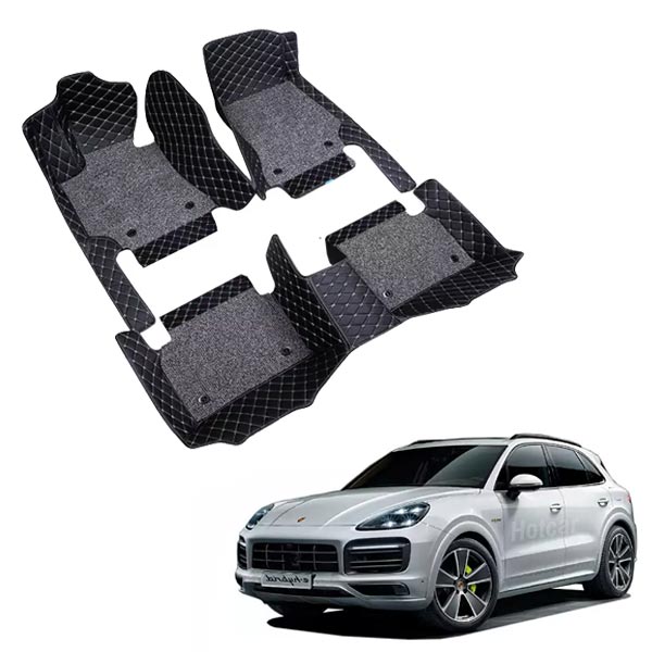 Porsche Cayenne (2017 Onwards) Premium 7D Floor Mats - 4 Colour Options