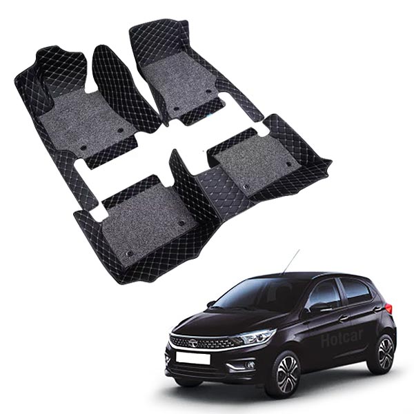 Tata Tiago Premium 7D Floor Mats - 4 Colour Options