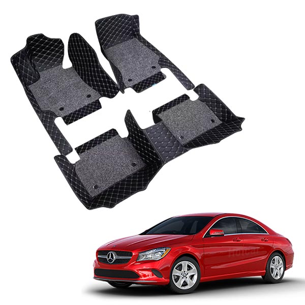 Mercedes Benz CLA-200 (2016 Onwards) Premium 7D Floor Mats - 4 Colour Options