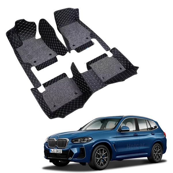 BMW X3 (2018 Onwards) Premium 7D Floor Mats - 4 Colour Options
