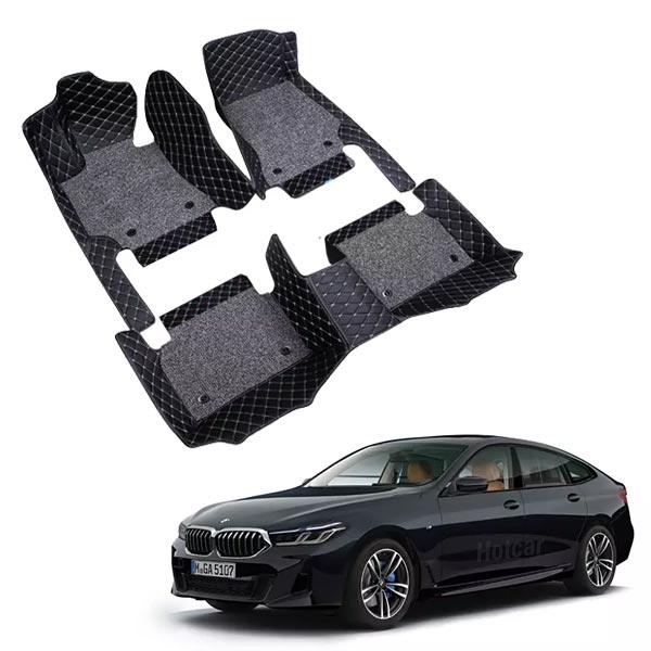 BMW 6 Series GT Premium 7D Floor Mats - 4 Colour Options